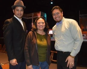 From left to right: Rafael Musni, Edna Austria-Rodis and Rogil Birco. Photo by Rodel Rodis.