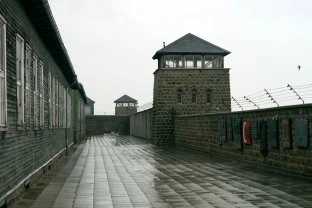 Mauthausen guard house and barracks