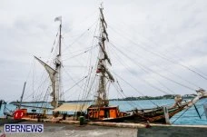 Tall Ship Schooner Brig Tres Hombres Bermuda, Feb 27 2014-1