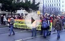 Vienna: Students demonstrate against University System